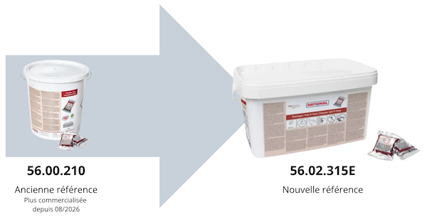 Pastille de nettoyage self cooking rational